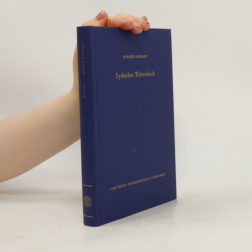 Roberto Gusmani Lydisches Wörterbuch
