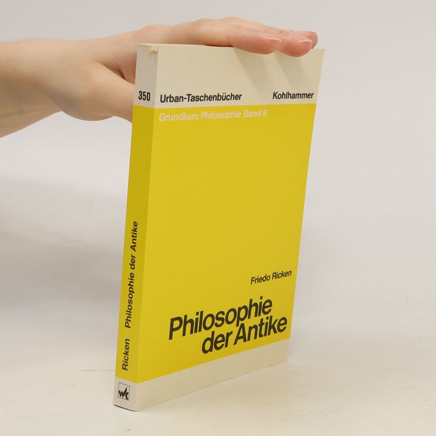 Friedo Ricken Philosophie der Antike