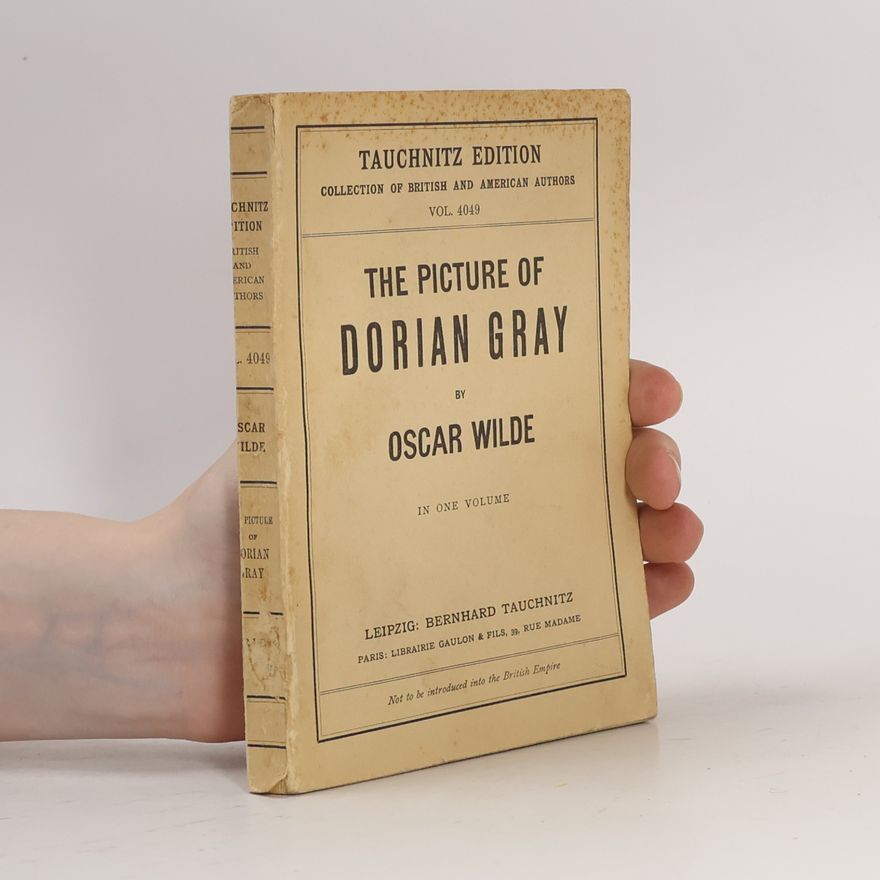 Oscar Wilde The Picture of Dorian Gray