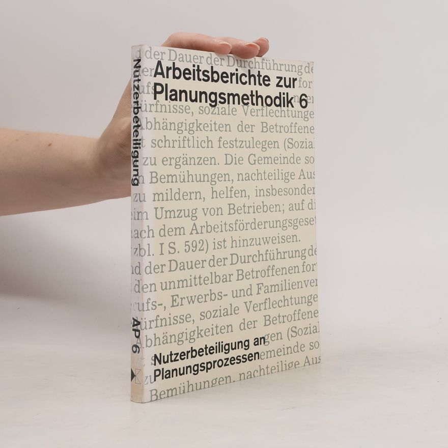 Autorenkollektiv Arbeitsberichte zur Planungsmethodik 6