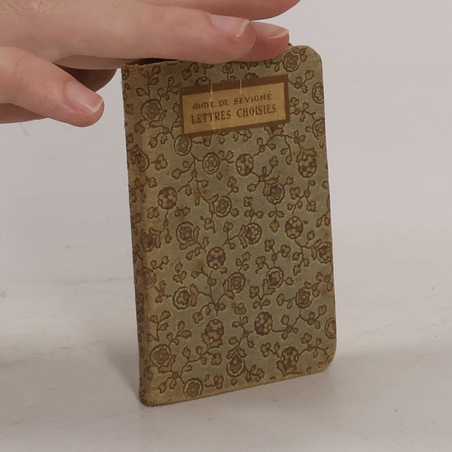 Marie de Rabutin-Chantal Lettres Choisies