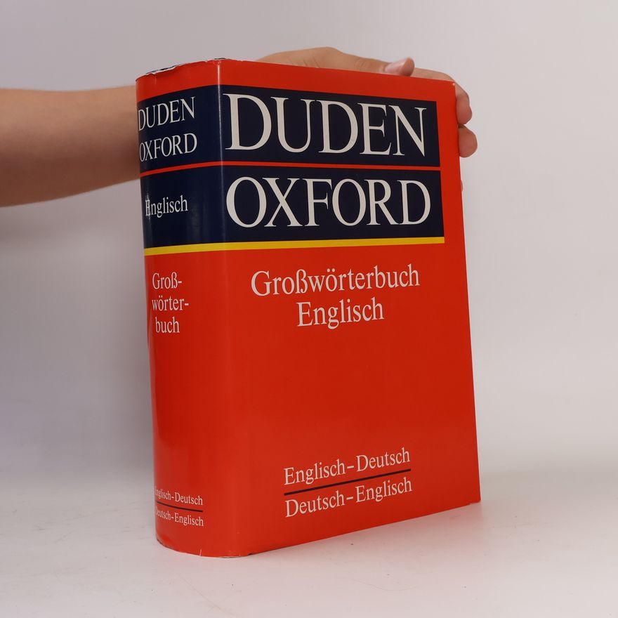 Werner Scholze Stubenrecht Duden-Oxford, Grosswörterbuch Englisch