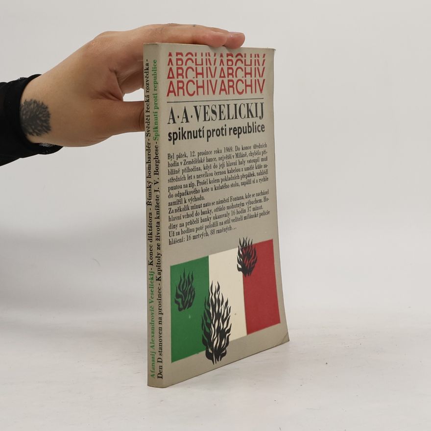 Afanasij Aleksandrovič Veselickij Spiknutí proti republice