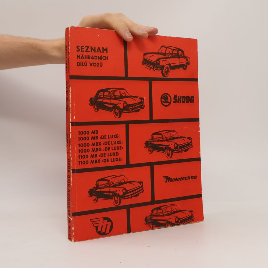 Various authors Seznam náhradních dílů vozů Škoda