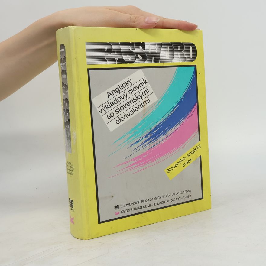 Autorenkollektiv Password. Anglický výkladový slovník s českými ekvivalenty