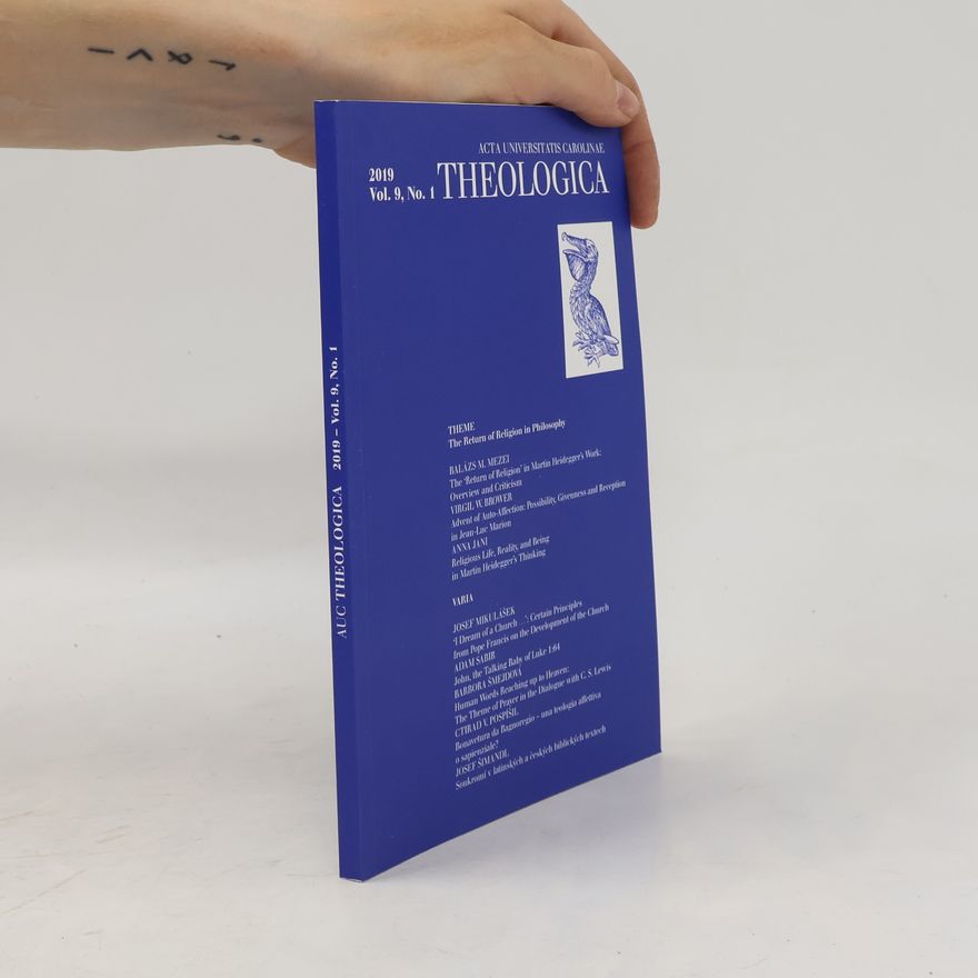 Kolektiv autorů Theologica Vol. 9 1/2019