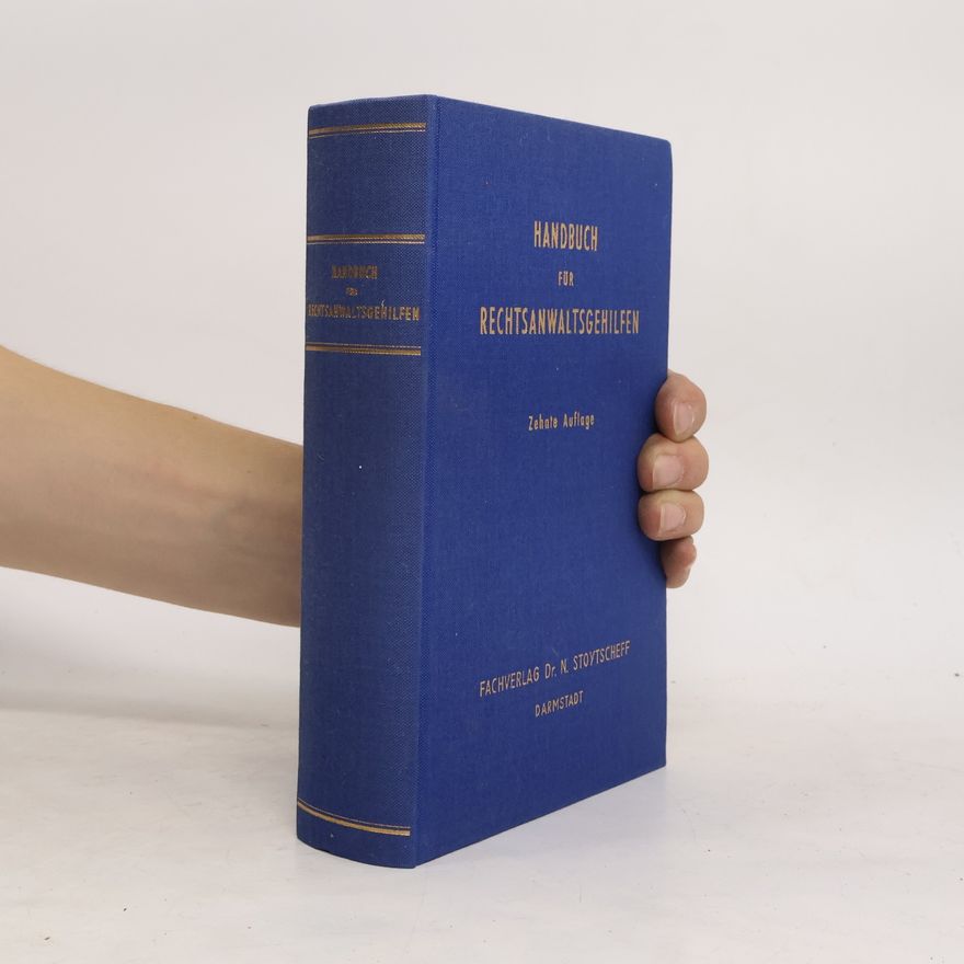 Autorenkollektiv Handbuch für Rechtsanwaltsgehilfen