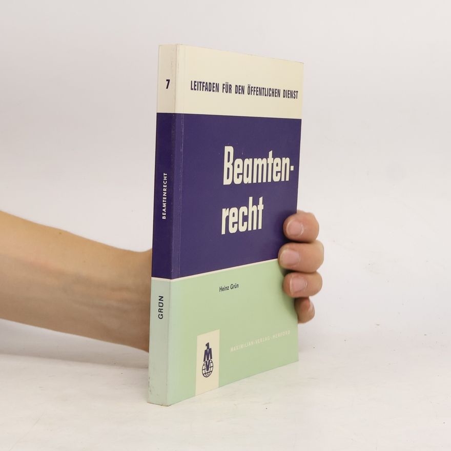 Heinz Grün Beamtenrecht