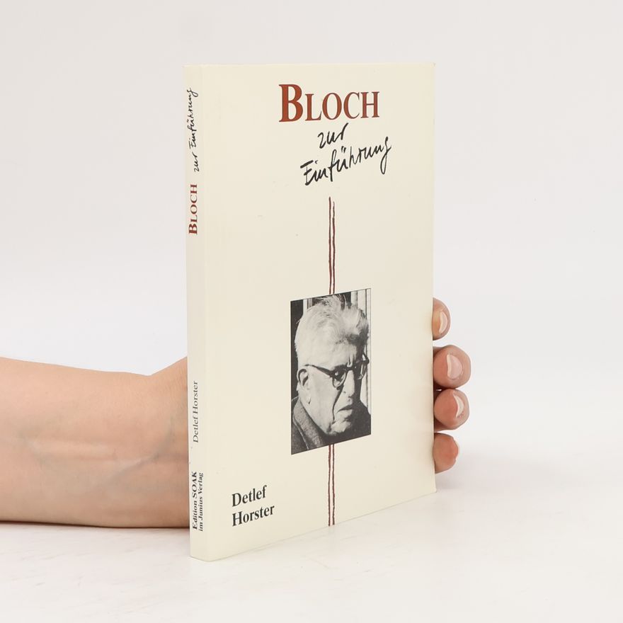 Detlef Horster Bloch zur Einführung
