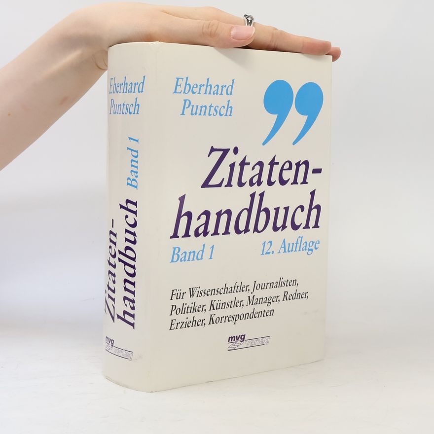 Eberhard Puntsch Zitatenhandbuch