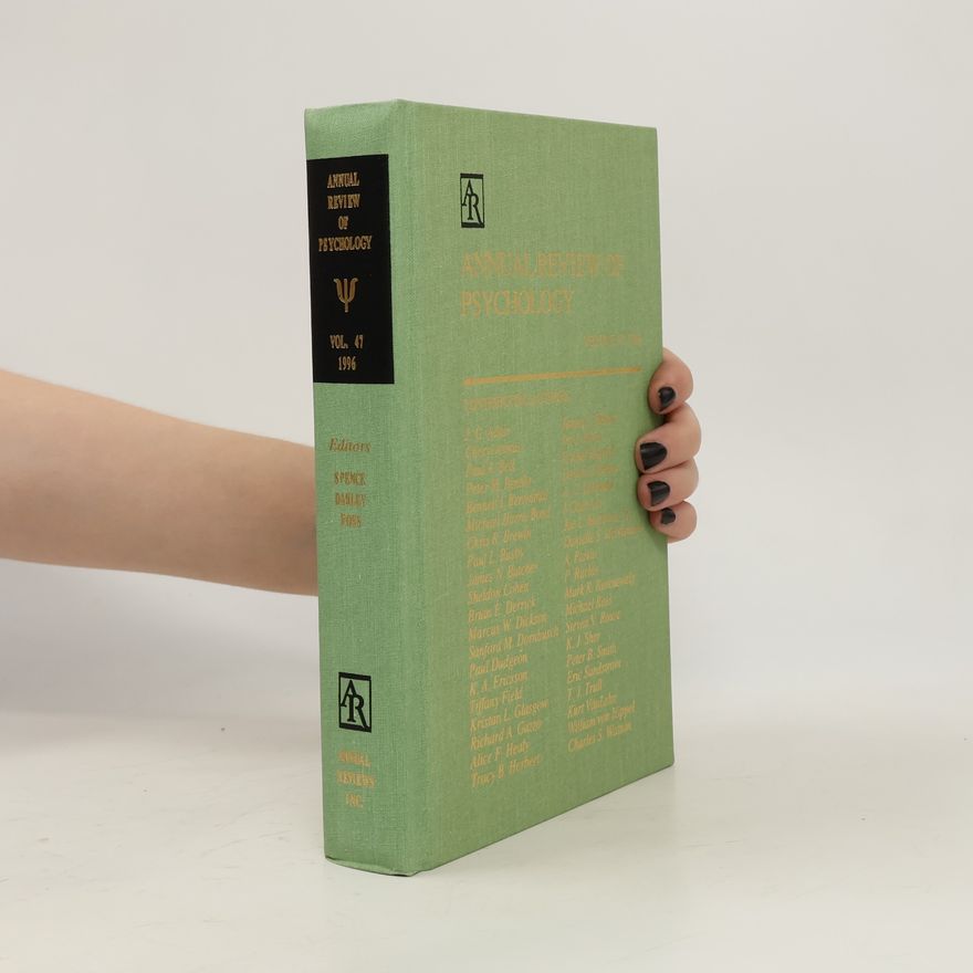 Various authors Annual Review of Psychology Vol. 47