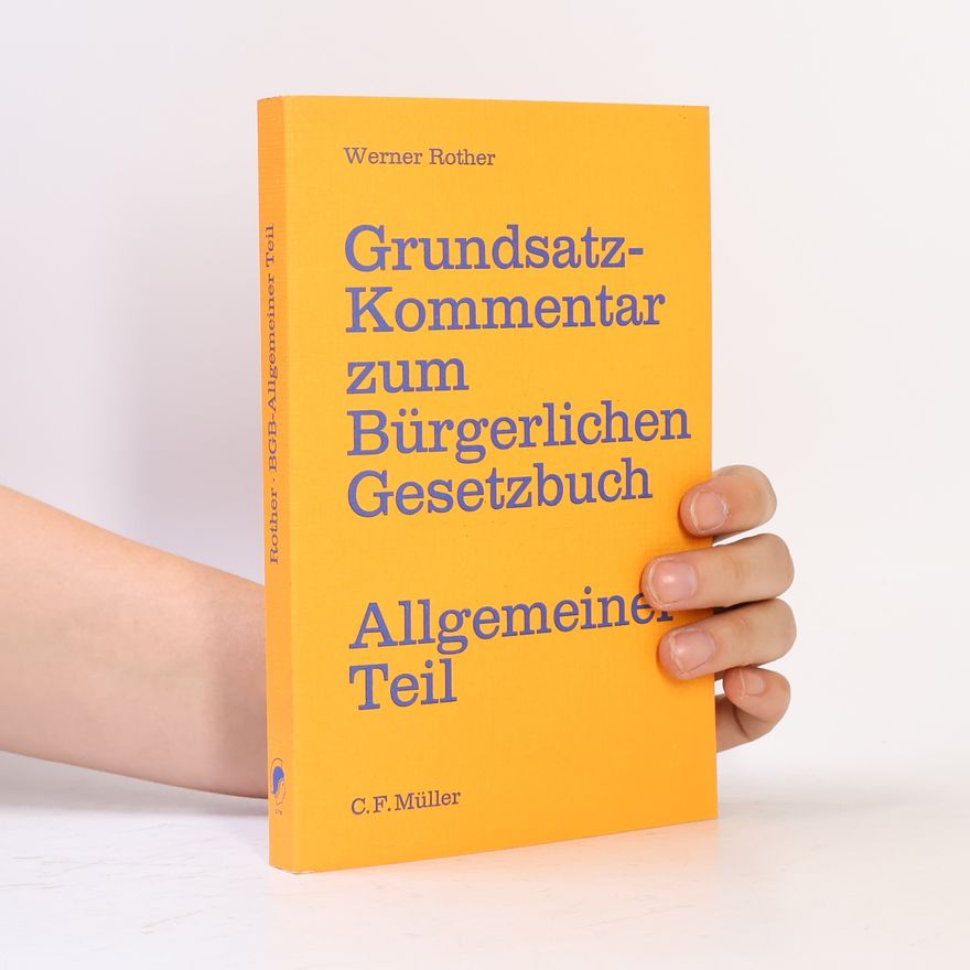 Werner Rother Grundsatzkommentar zum Bürgerlichen Gesetzbuch