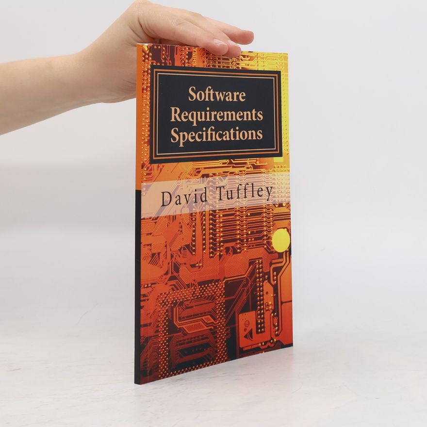 Dr David Tuffley Software Requirements Specifications