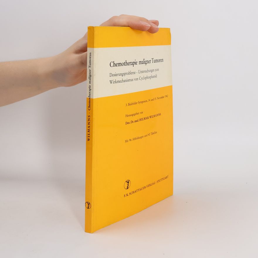 Hilmar Wilmanns Chemotherapie maligner Tumoren