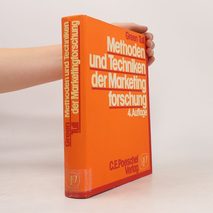 Donald S. Tull Methoden und Techniken der Marketingforschung