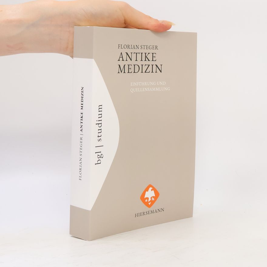 Florian Steger bgl | Studium: Antike Medizin