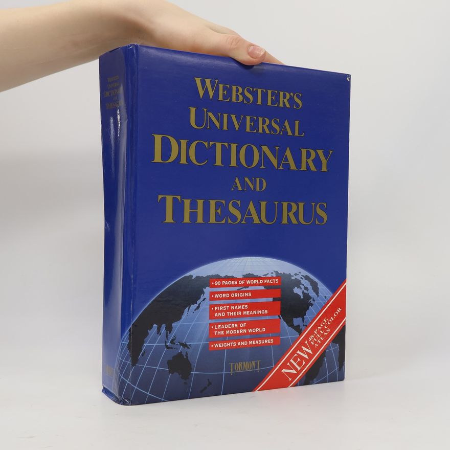 Noah Webster Webster's Universal Dictionary and Thesaurus