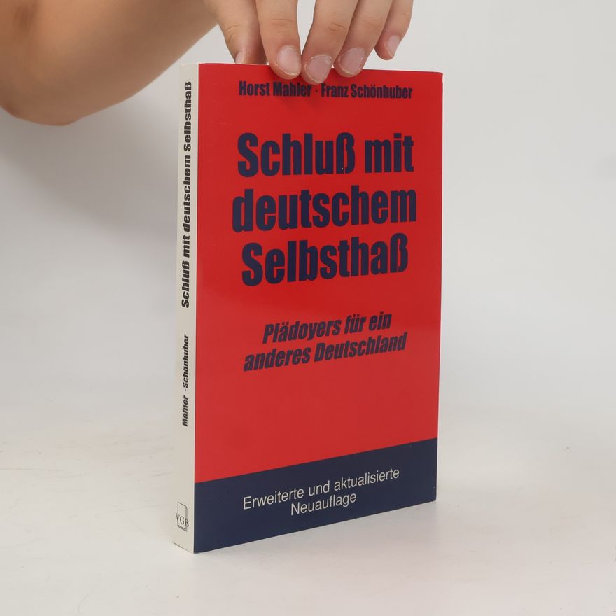 Horst Mahler Schluss mit deutschem Selbsthass