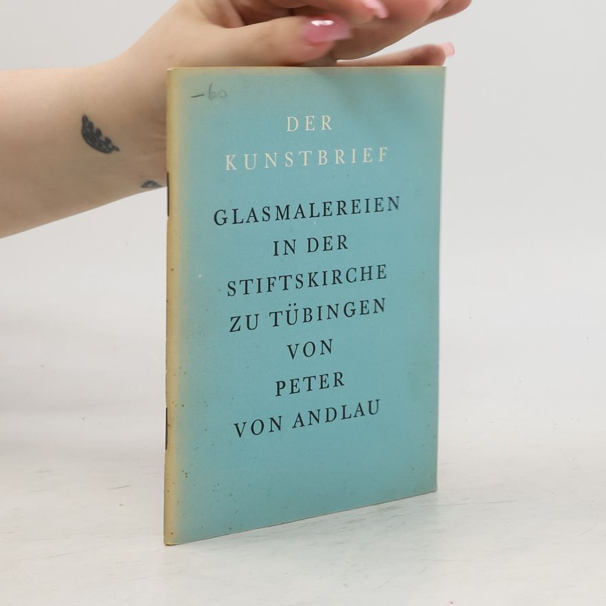 Peter von Andlau Der Kunstbrief