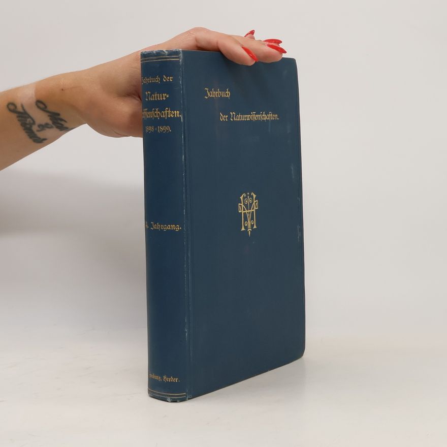 Max Wildermann Handbuch der Naturwissenschaften 1898-1899