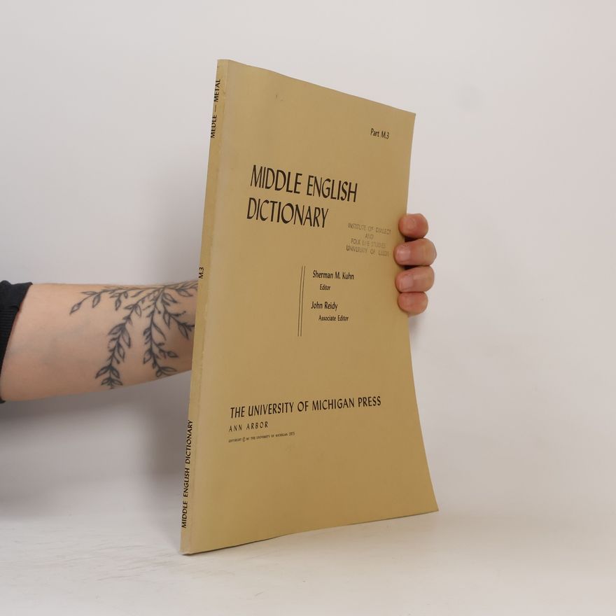 Various authors Middle English Dictionary