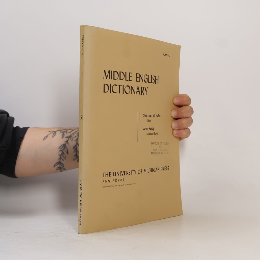 Various authors Middle English Dictionary