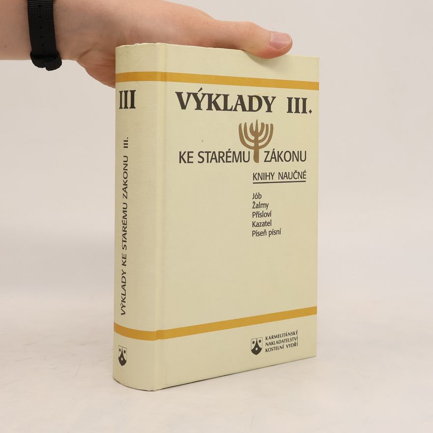 Miloš Bič Výklady ke Starému zákonu III.