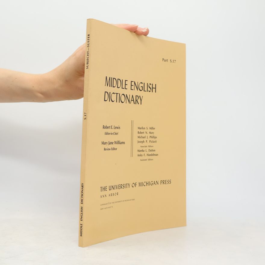 Anita F. Handelman Middle English Dictionary