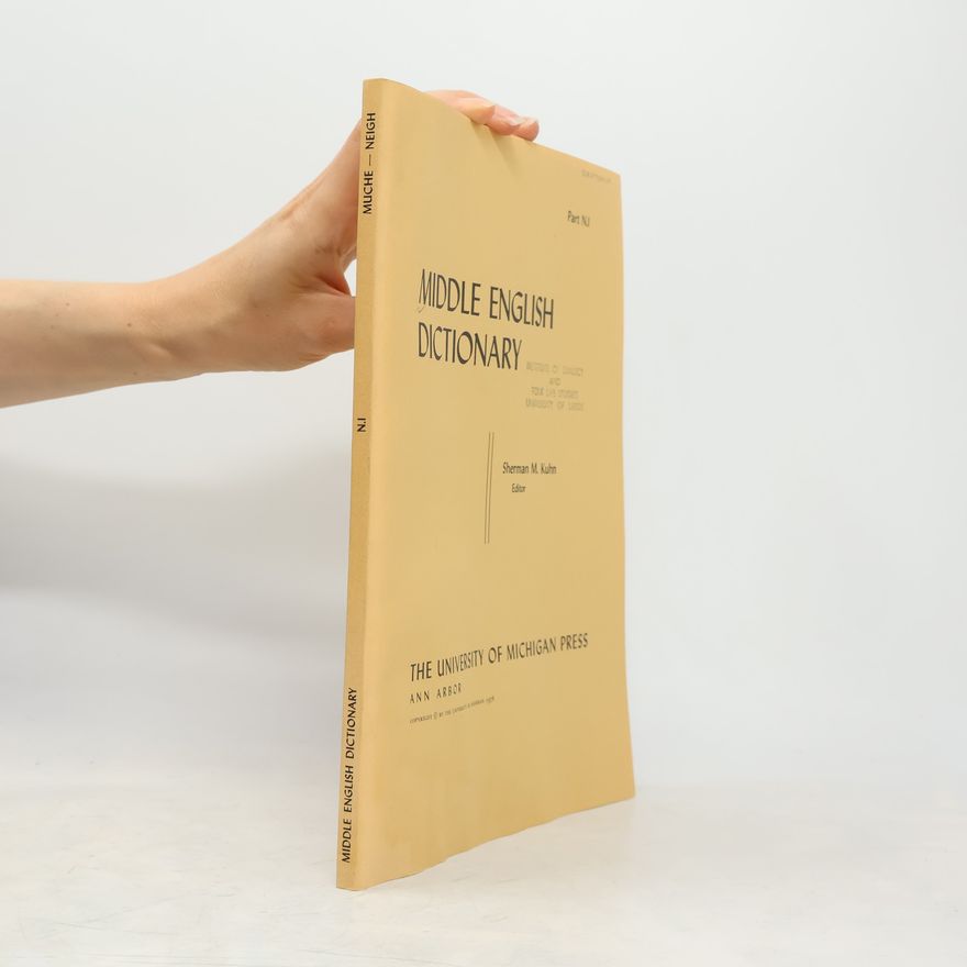 Sherman M. Kuhn Middle English Dictionary