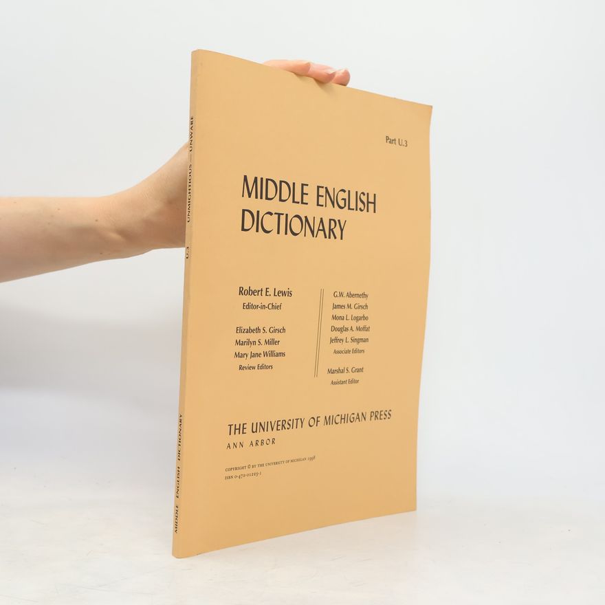 Marshal S. Grant Middle English Dictionary
