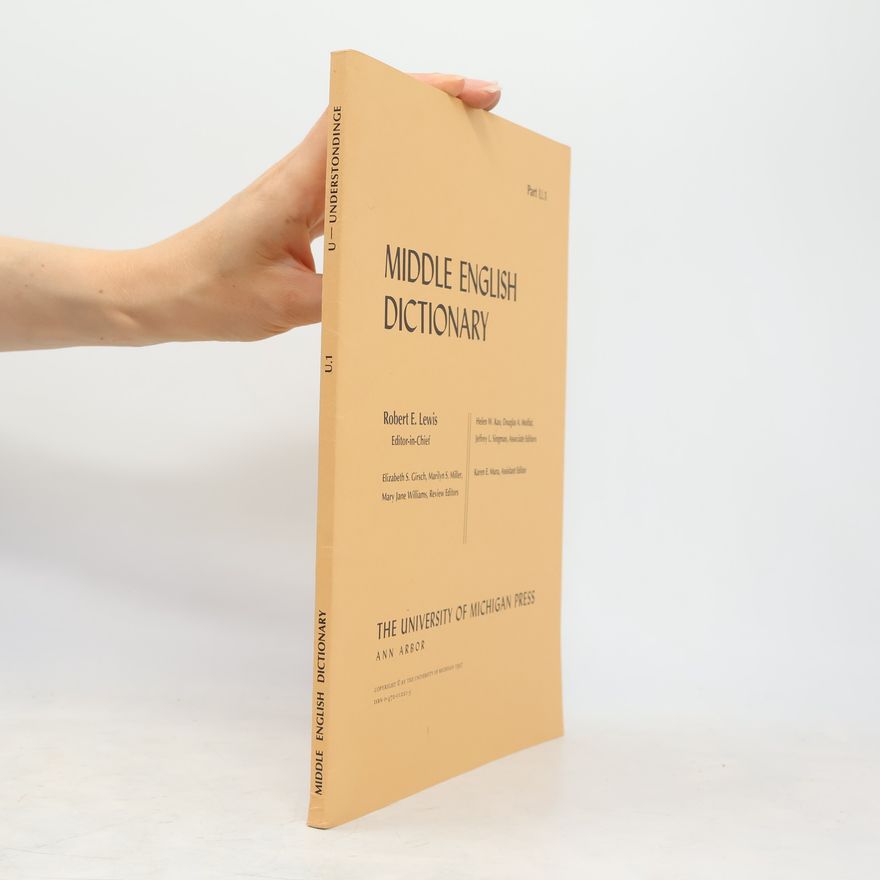 Helen W. Kane Middle English Dictionary
