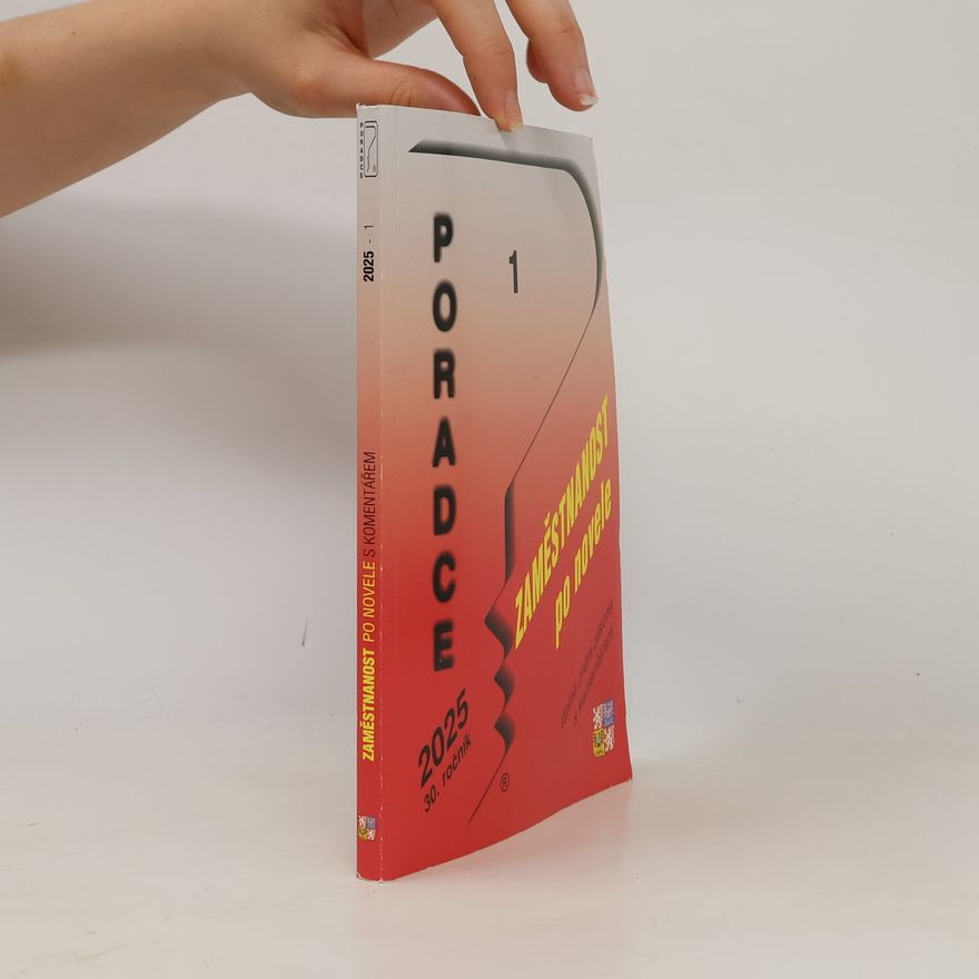 Autorenkollektiv Poradce 1/2025. Zaměstnanost po novele