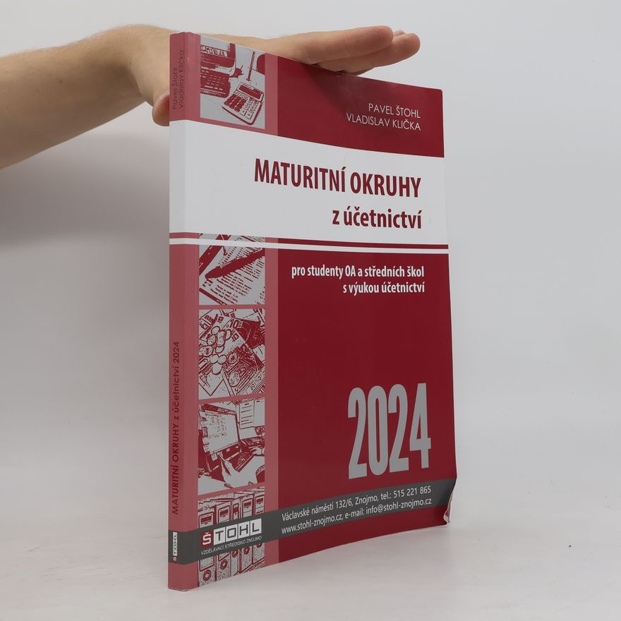 Pavel Štohl Maturitní okruhy z účetnictví 2024