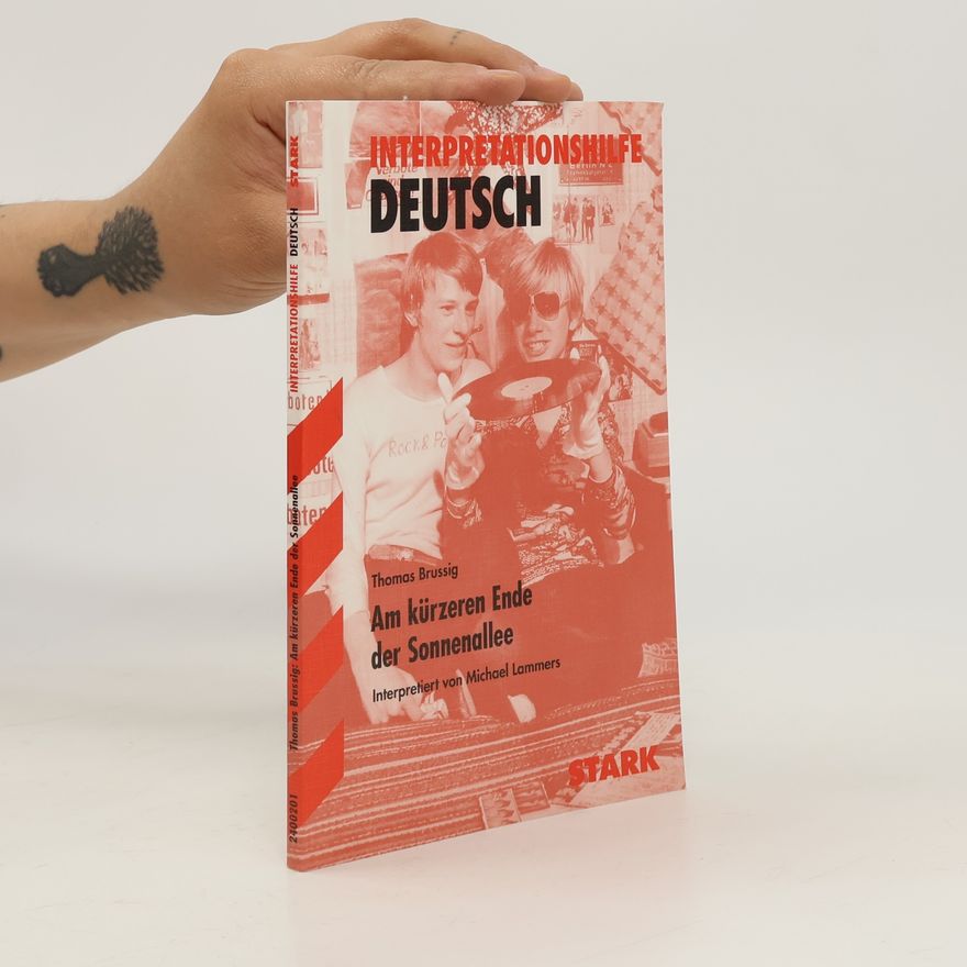 Michael Lammers Thomas Brussig 'Am kürzeren Ende der Sonnenallee'