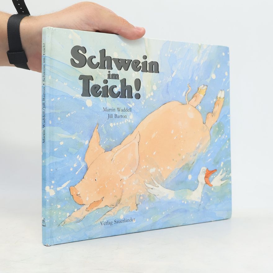 Jill Barton Schwein im Teich!