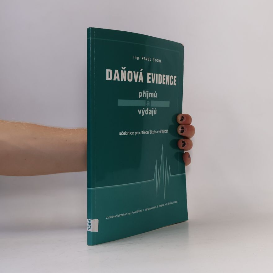 Pavel Štohl Daňová evidence příjmů a výdajů