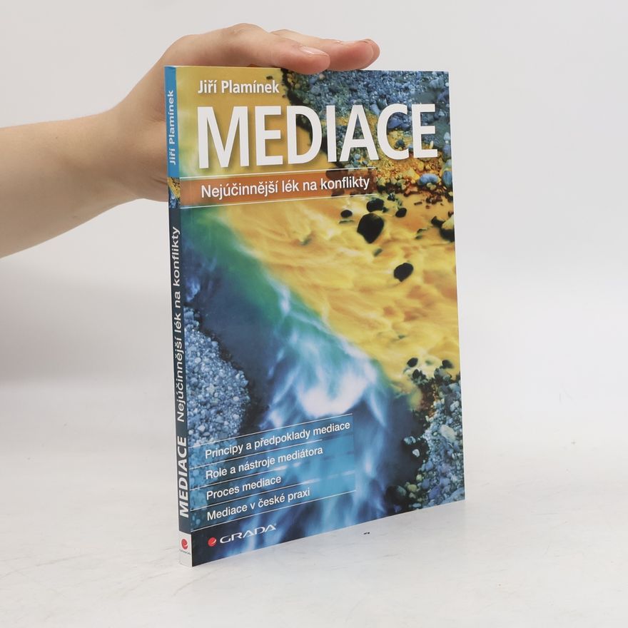 Jiří Plamínek Mediace. Nejúčinnější lék na konflikty