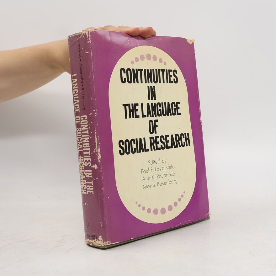 Various authors Continuities in the Language of Social Research