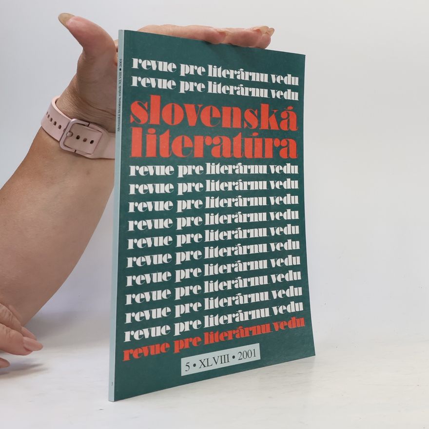 Various authors Slovenská literatúra 5/2001