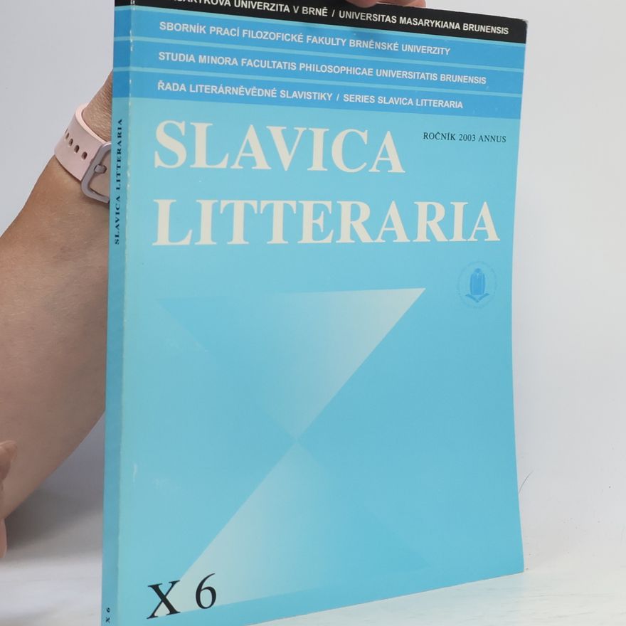 Kolektiv autorů Slavica litteraria. X 6.