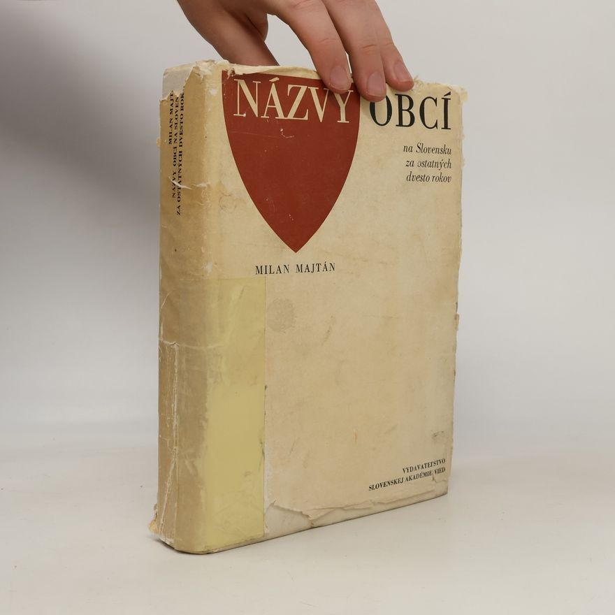 Milan Majtán Názby obcí na Slovensku