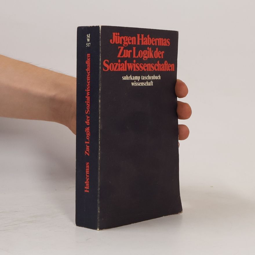 Jürgen Habermas Suhrkamp Taschenbuch Wissenschaft - 517: Zur Logik der Sozialwissenschaften
