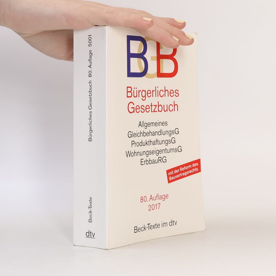 koletiv Bürgerliches Gesetzbuch 80. Auflage 5001