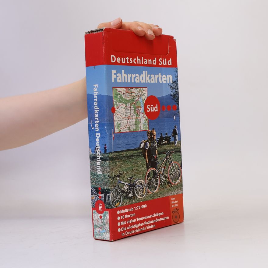 Kolektív autorov Deutschland Süd Fahrradkarten