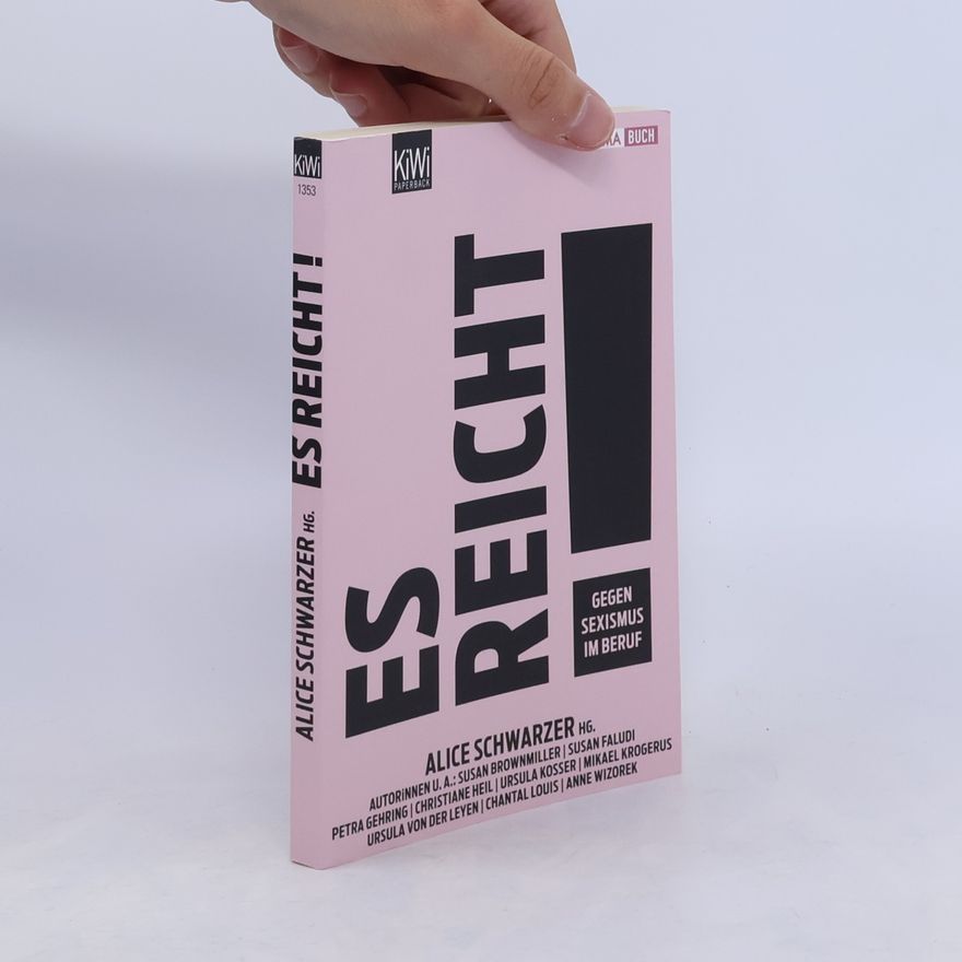 Alice Schwarzer Es reicht