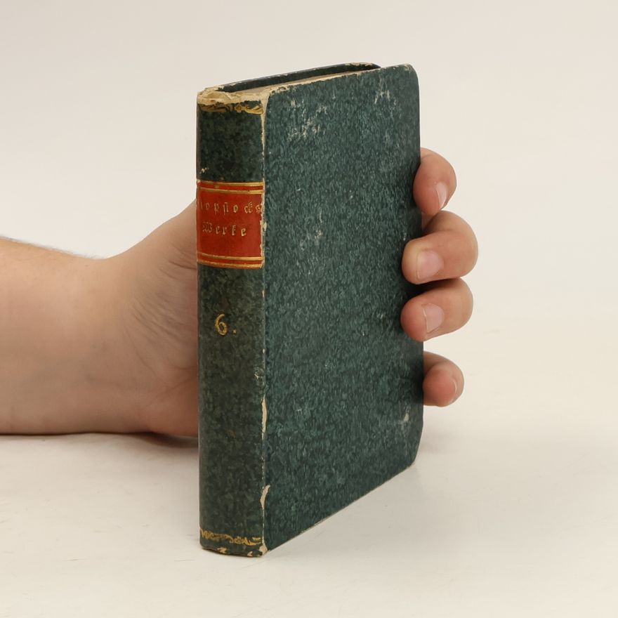Friedrich Gottlieb Klopstock Klopstocks sammtliche Werke. Sechster Band
