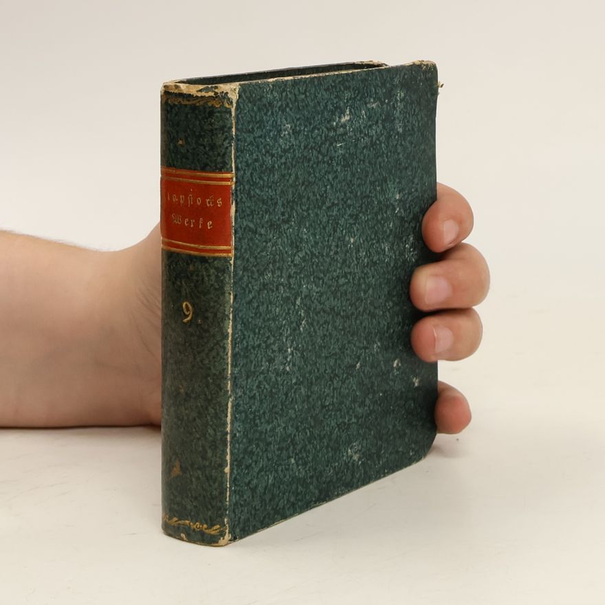 Friedrich Gottlieb Klopstock Klopstocks sammtliche Werke. Neunter Band