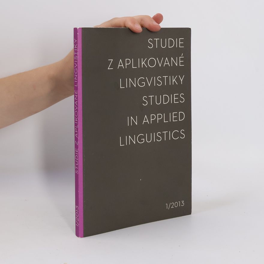 Kolektiv autorů Studie z aplikované lingvistiky 1/2013