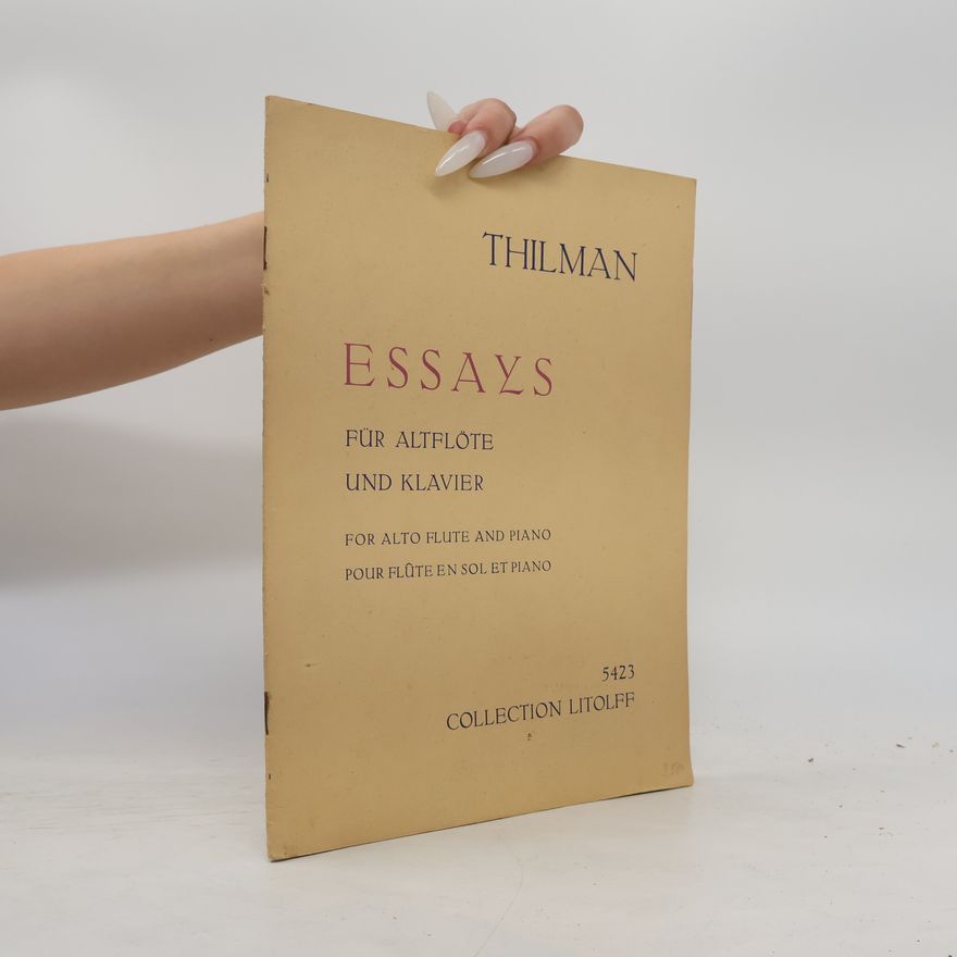 Pia Thilmann Essays für Altflöte und Klavier