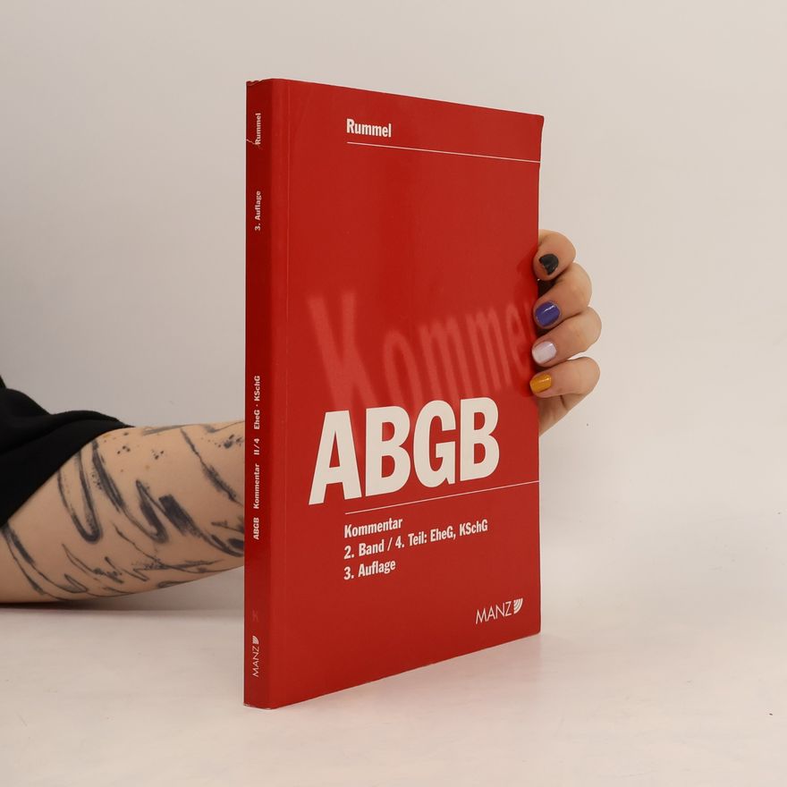 Markus Achatz ABGB Kommentar II/4